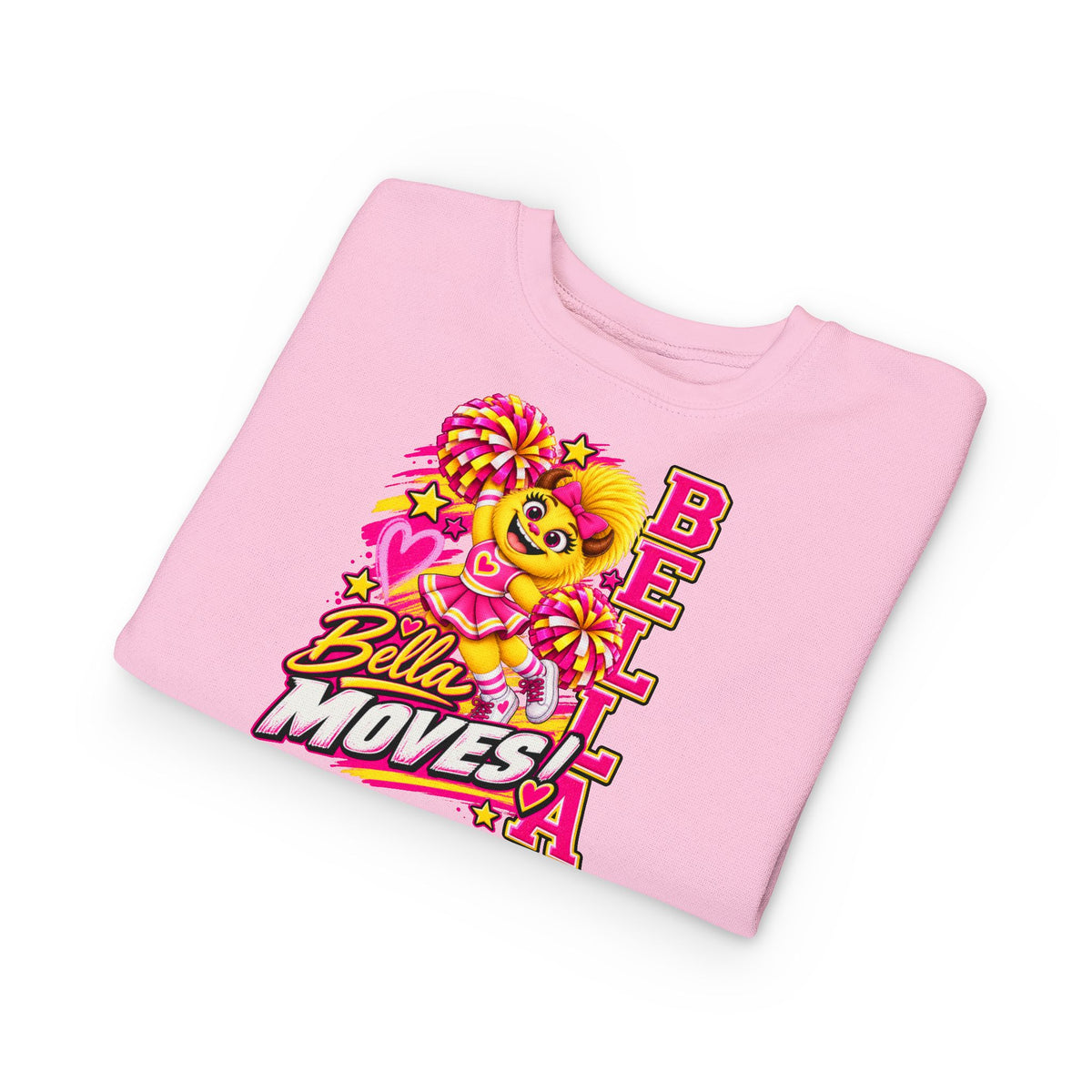 No Boolying: Toddler Bella Moves! Cheerleader Sweatshirt