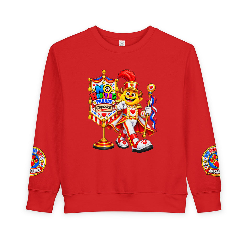 Toddler Sweatshirt — Kindness Parade Mascot Kids Pullover