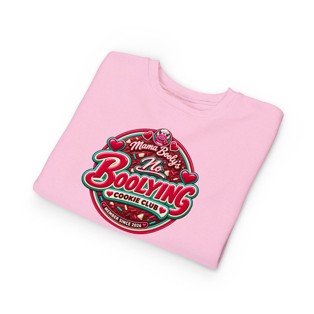 No Boolying: Velvy Cookie Club Toddler Sweatshir t