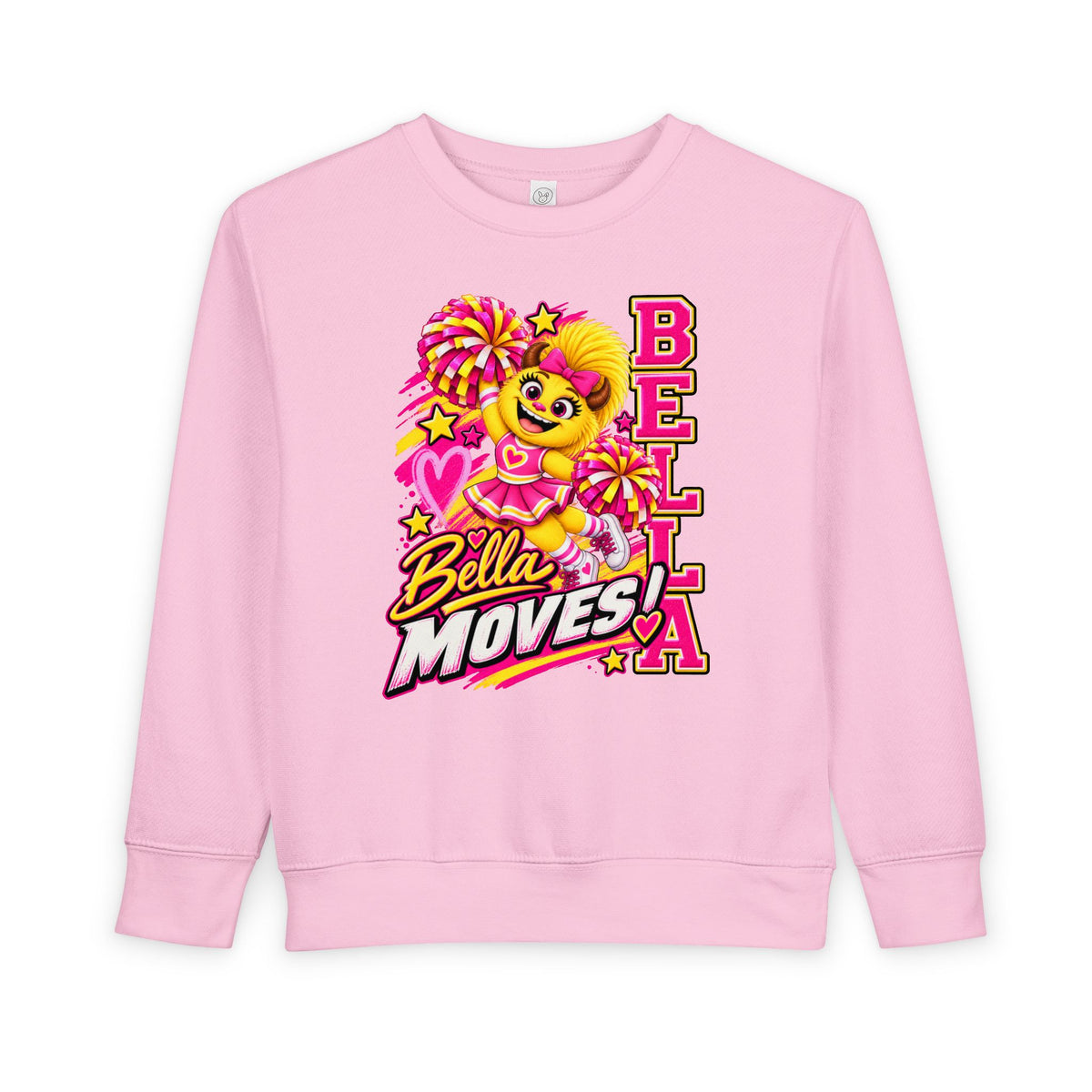 No Boolying: Toddler Bella Moves! Cheerleader Sweatshirt