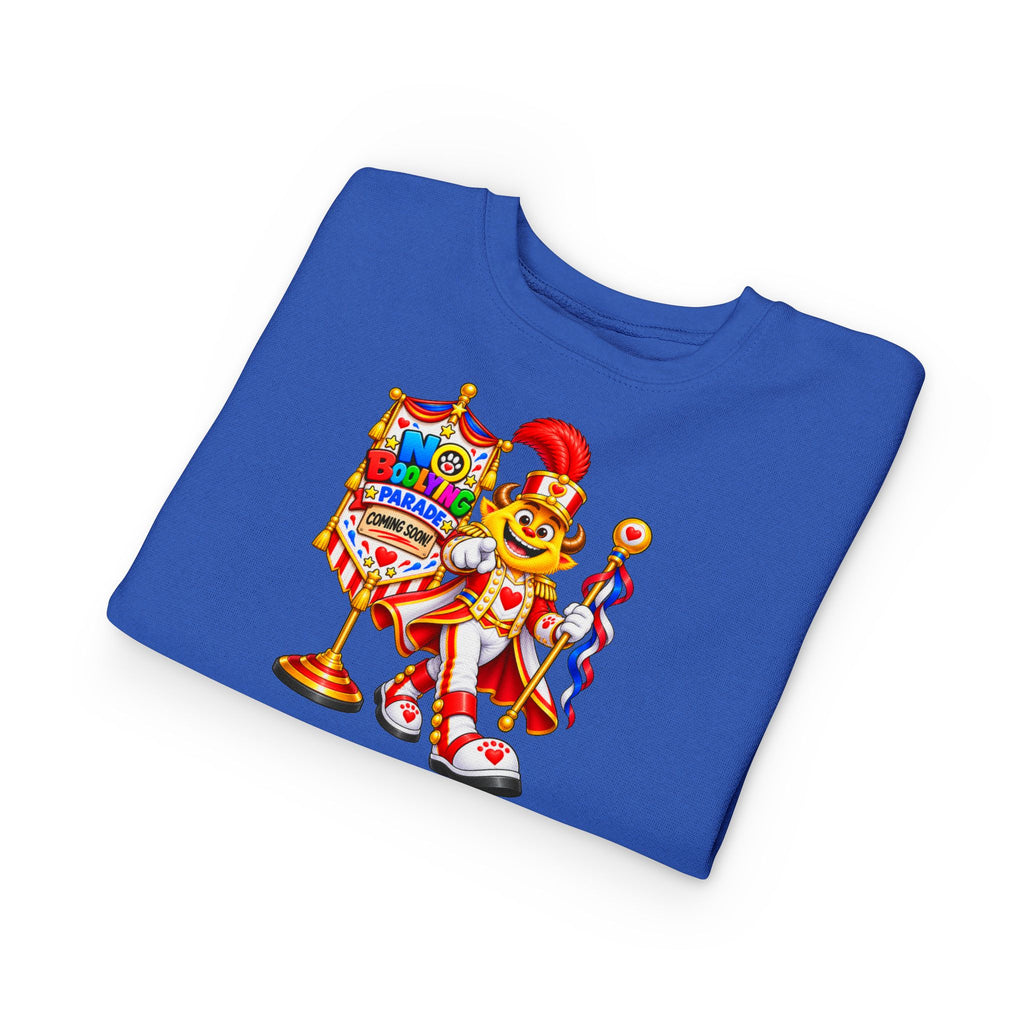 Toddler Sweatshirt — Kindness Parade Mascot Kids Pullover