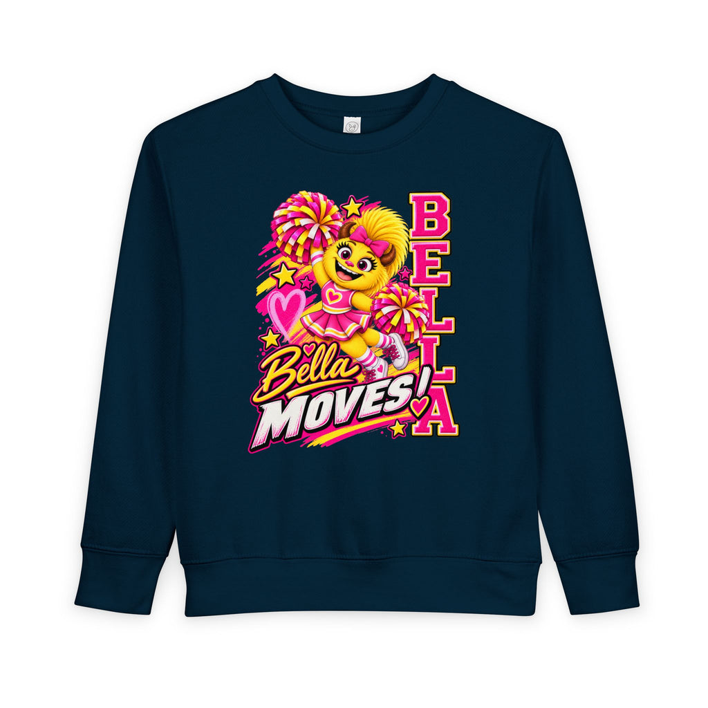 No Boolying: Toddler Bella Moves! Cheerleader Sweatshirt
