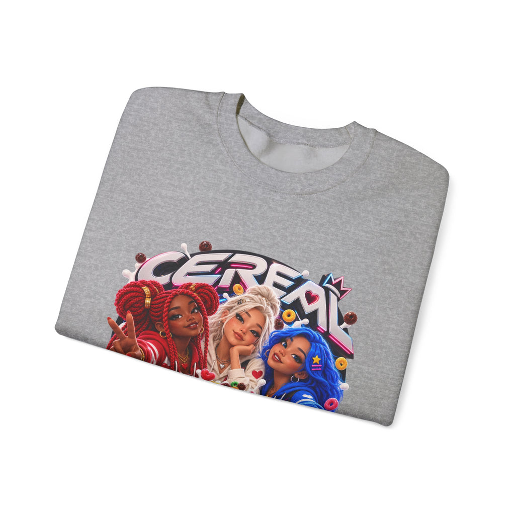 Red, White & Hue: Cereal Love Crewneck Sweatshirt