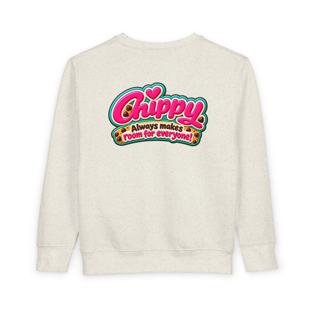 No Boolying: Chippy — The Include-Everybody Cookie Toddler Sweatshirt