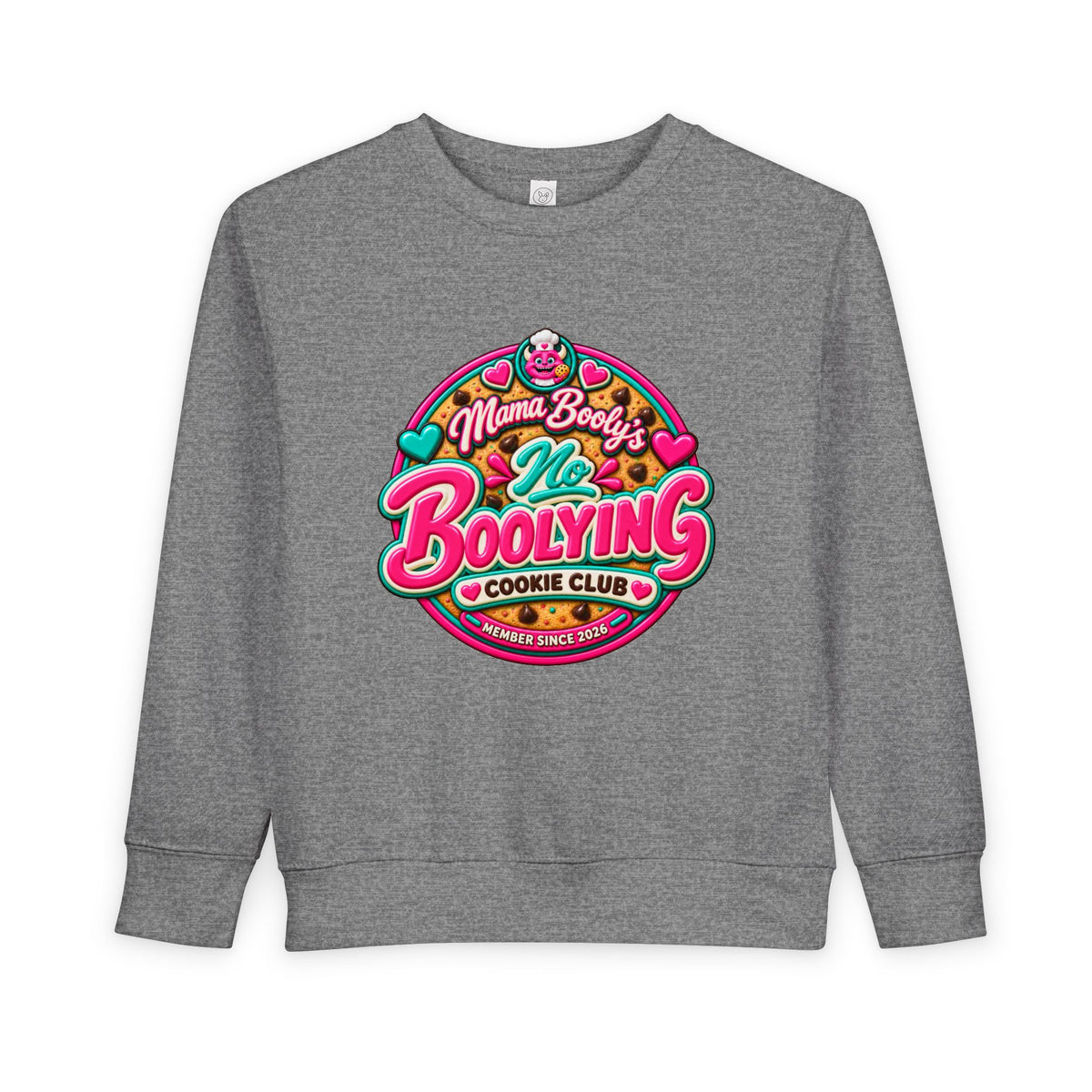 No Boolying: Chippy — The Include-Everybody Cookie Toddler Sweatshirt