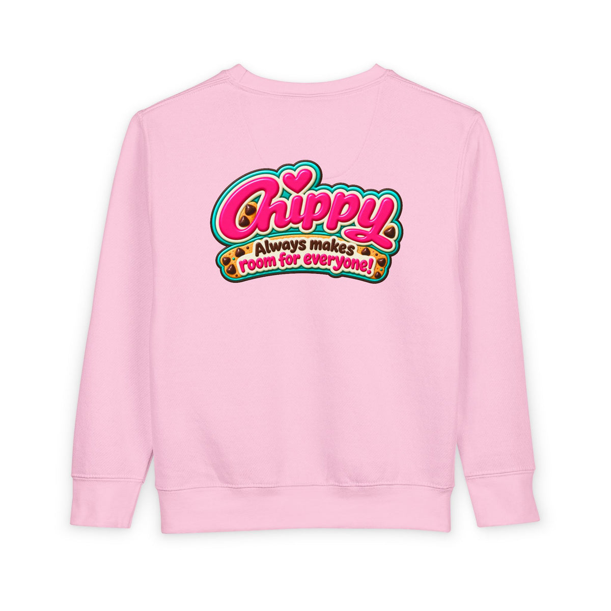 No Boolying: Chippy — The Include-Everybody Cookie Toddler Sweatshirt