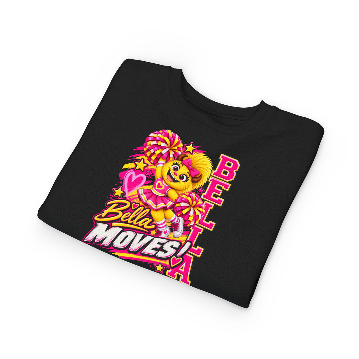 No Boolying: Toddler Bella Moves! Cheerleader Sweatshirt