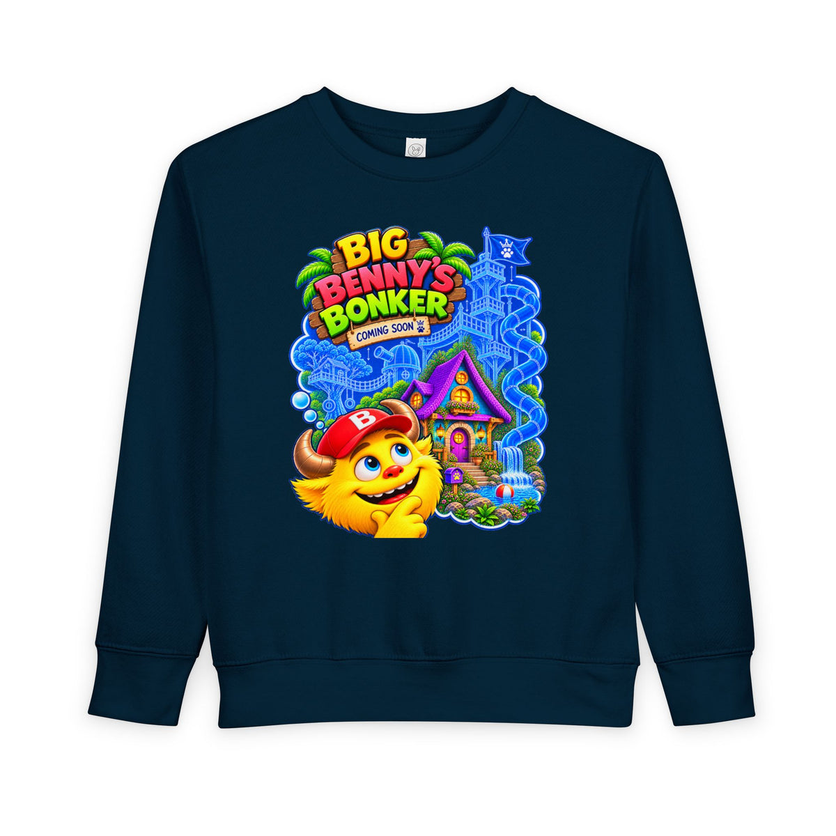 No Boolying: Toddler Big Benny’s Bonker Sweatshirt