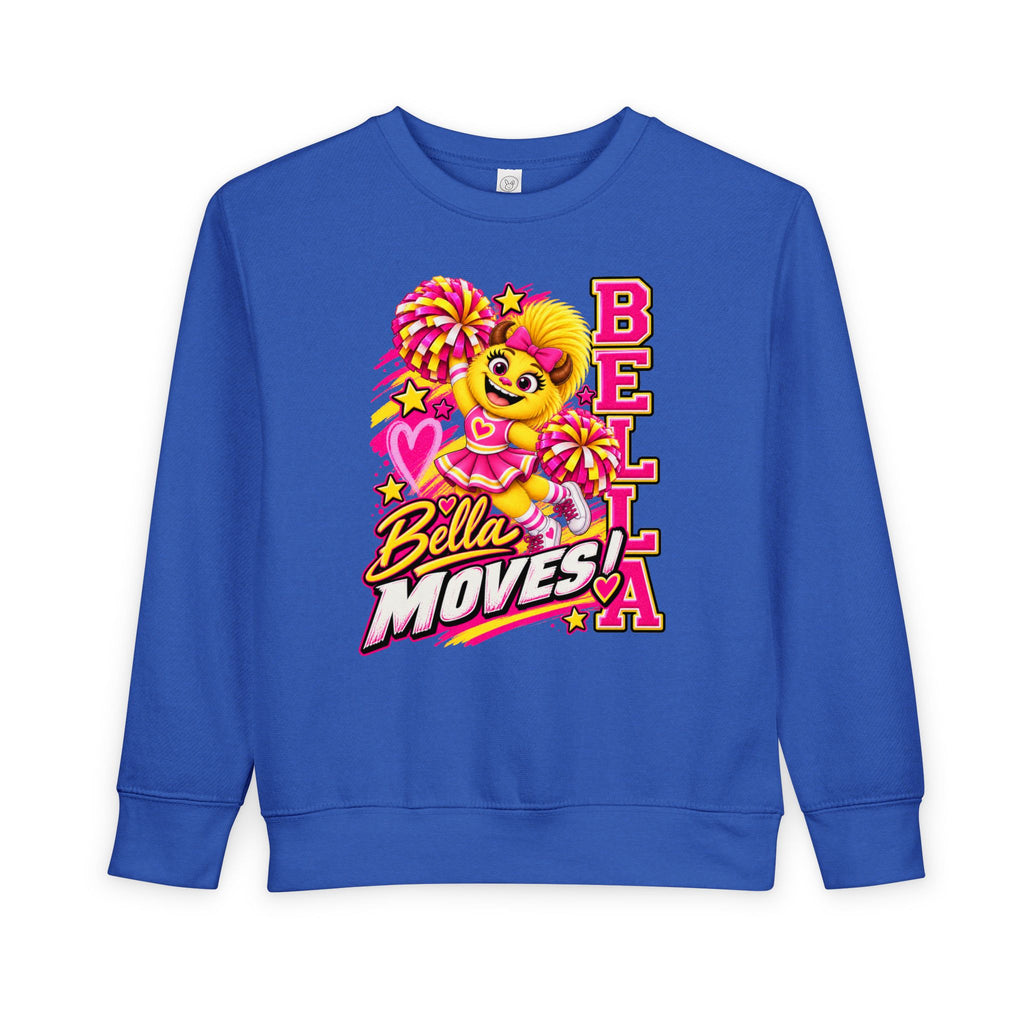 No Boolying: Toddler Bella Moves! Cheerleader Sweatshirt