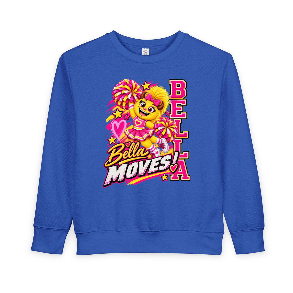 No Boolying: Toddler Bella Moves! Cheerleader Sweatshirt