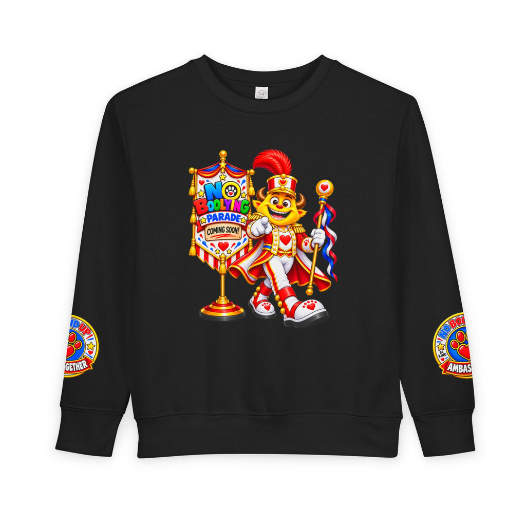 Toddler Sweatshirt — Kindness Parade Mascot Kids Pullover