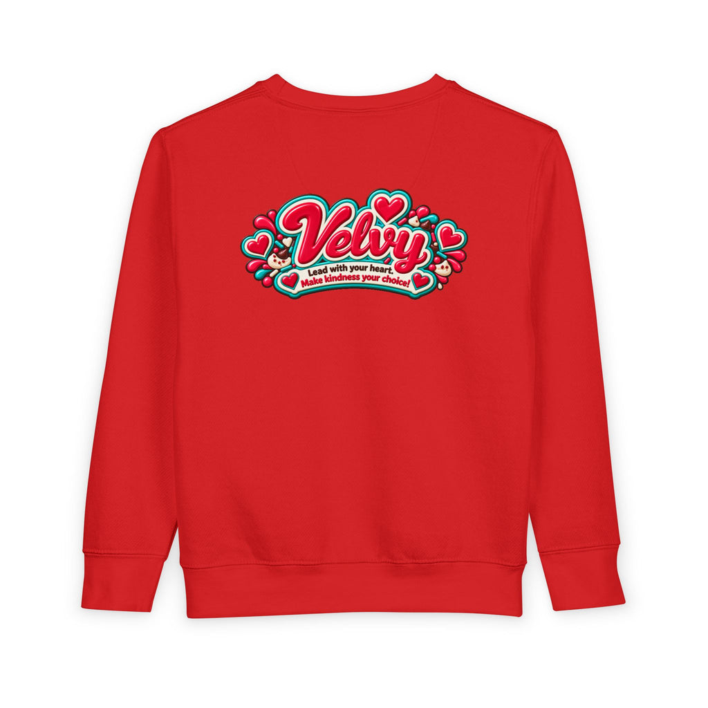 No Boolying: Velvy Cookie Club Toddler Sweatshir t