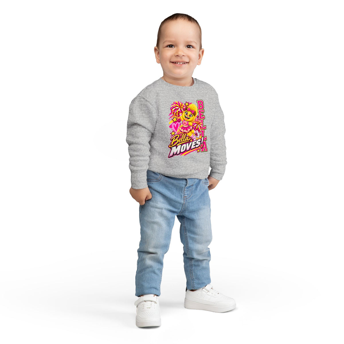 No Boolying: Toddler Bella Moves! Cheerleader Sweatshirt