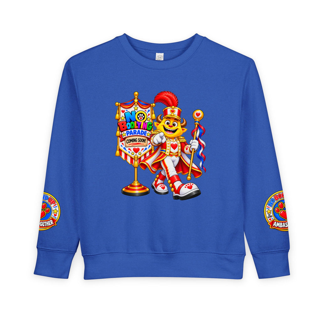 Toddler Sweatshirt — Kindness Parade Mascot Kids Pullover