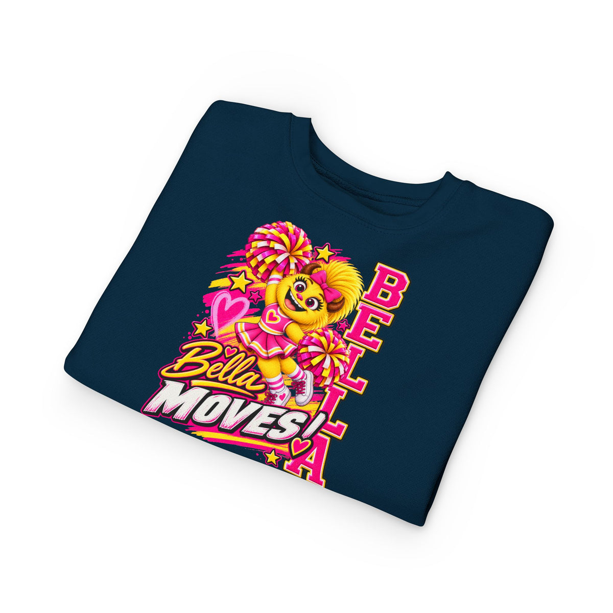 No Boolying: Toddler Bella Moves! Cheerleader Sweatshirt