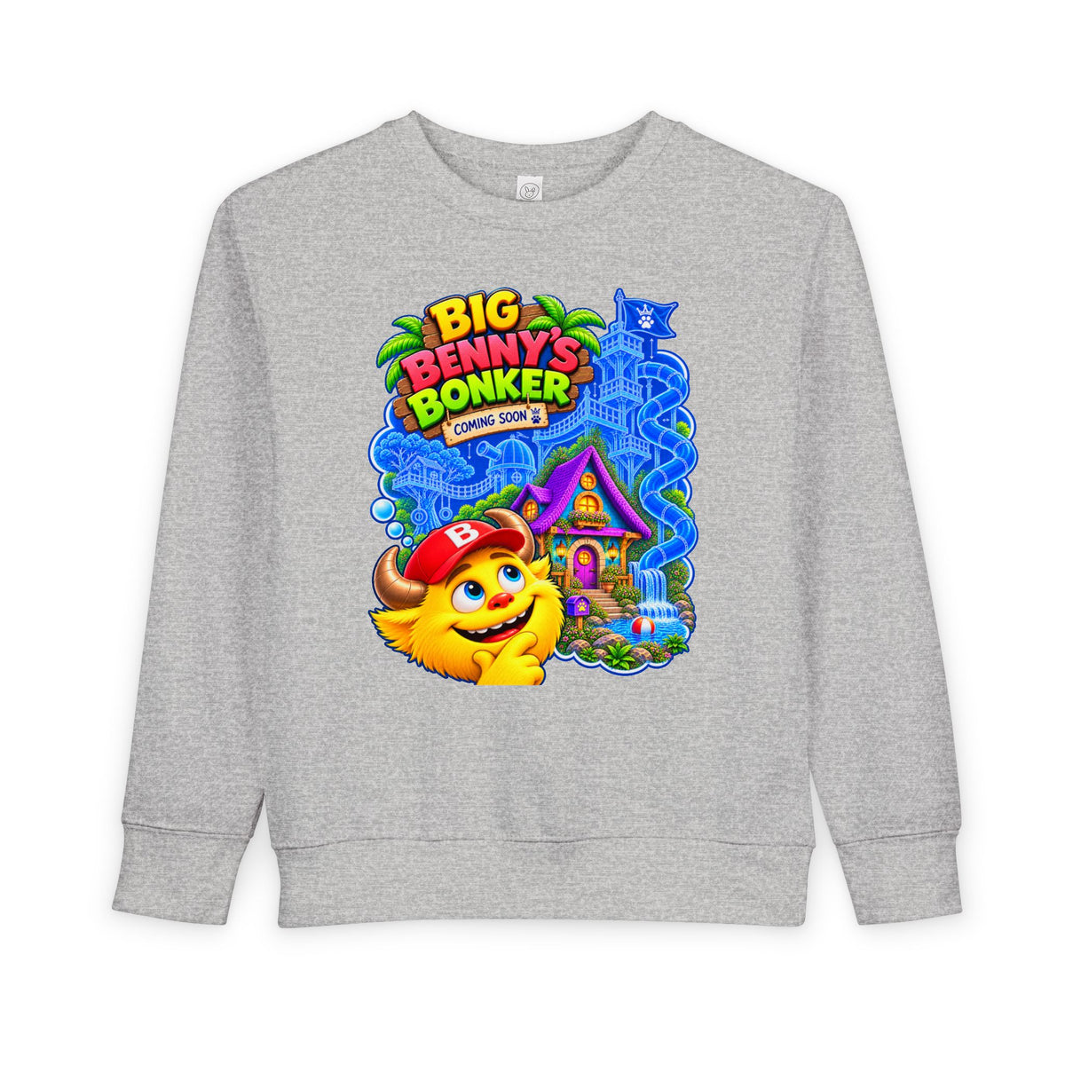 No Boolying: Toddler Big Benny’s Bonker Sweatshirt