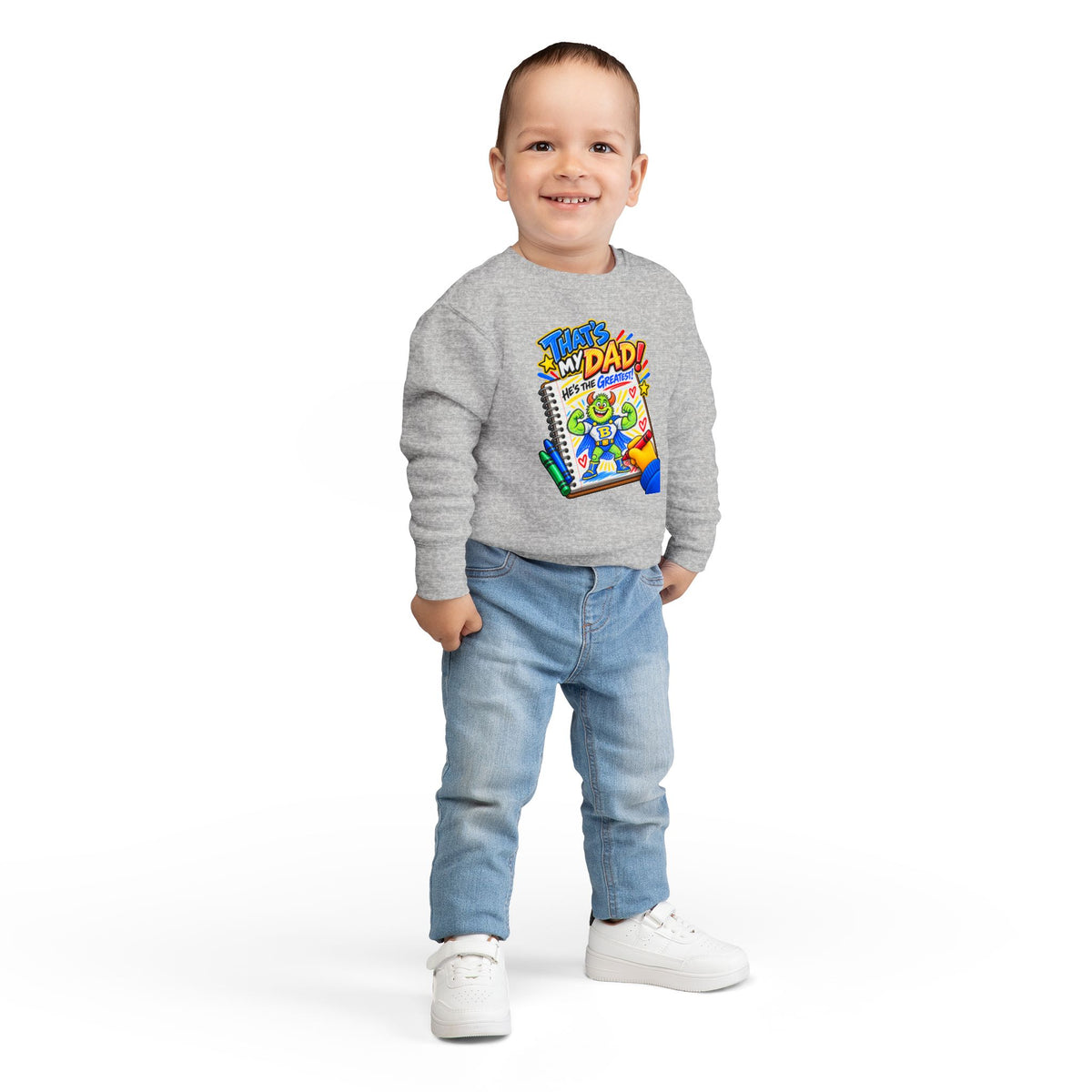 No Boolying: That’s My Dad! Toddler Sweatshirt