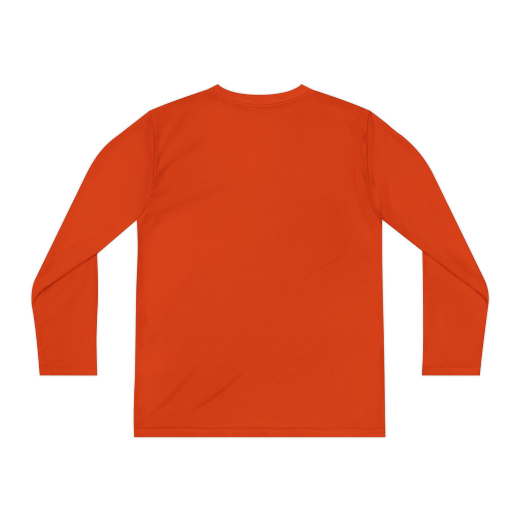Youth Halloween Mummy Costume Long Sleeve Tee - Trick or Treat Pumpkin Graphic