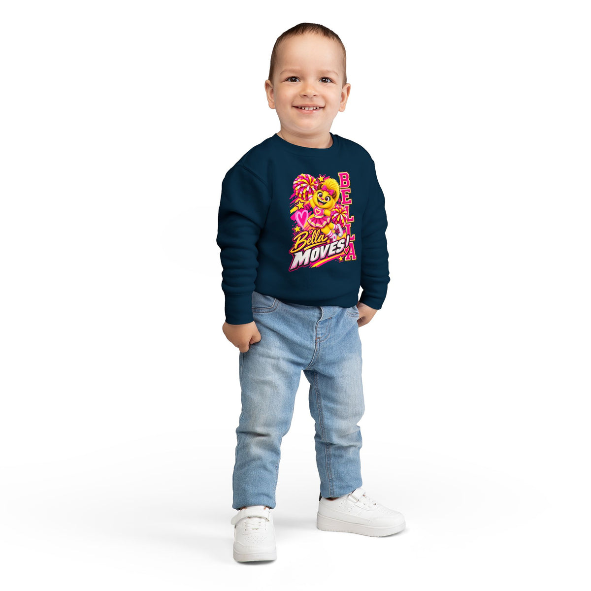 No Boolying: Toddler Bella Moves! Cheerleader Sweatshirt