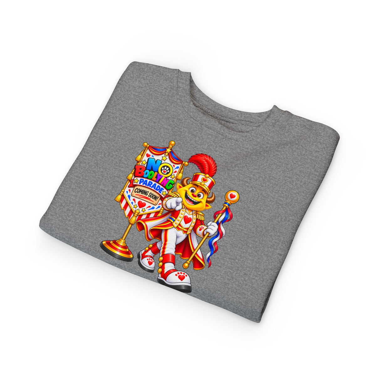 Toddler Sweatshirt — Kindness Parade Mascot Kids Pullover