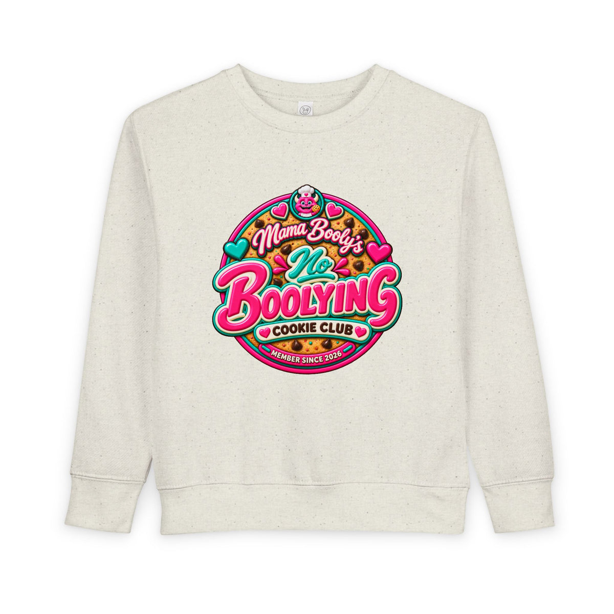 No Boolying: Chippy — The Include-Everybody Cookie Toddler Sweatshirt