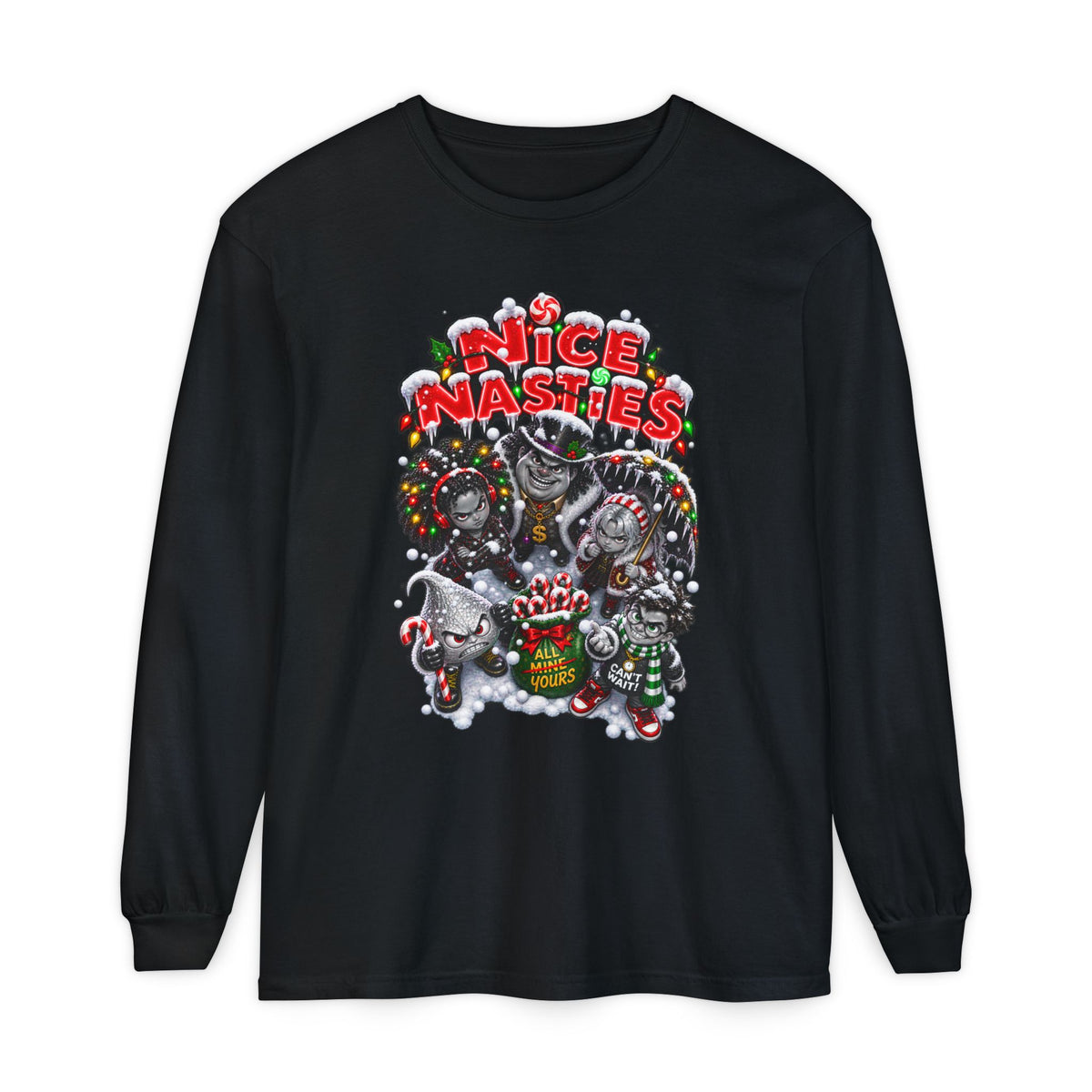 Nice Nasties™ Lookup Holiday Long-Sleeve