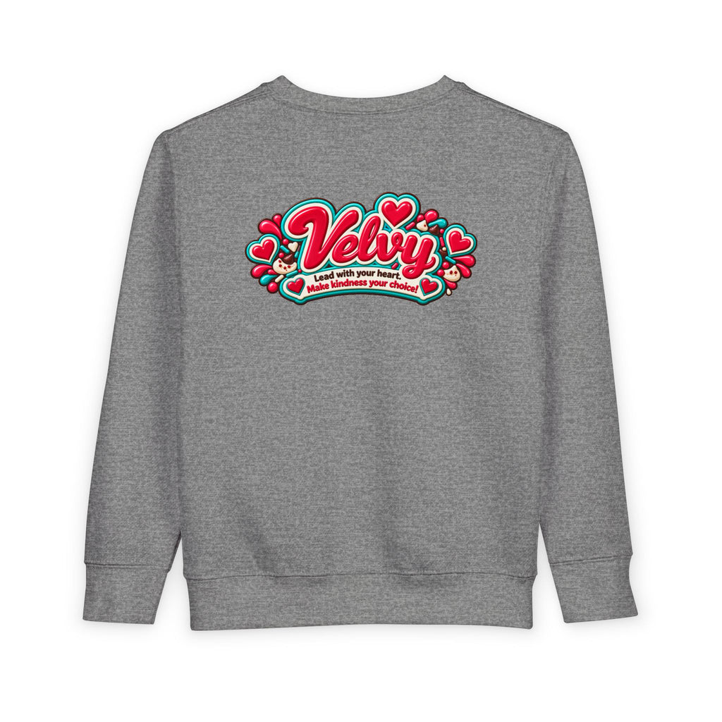 No Boolying: Velvy Cookie Club Toddler Sweatshir t