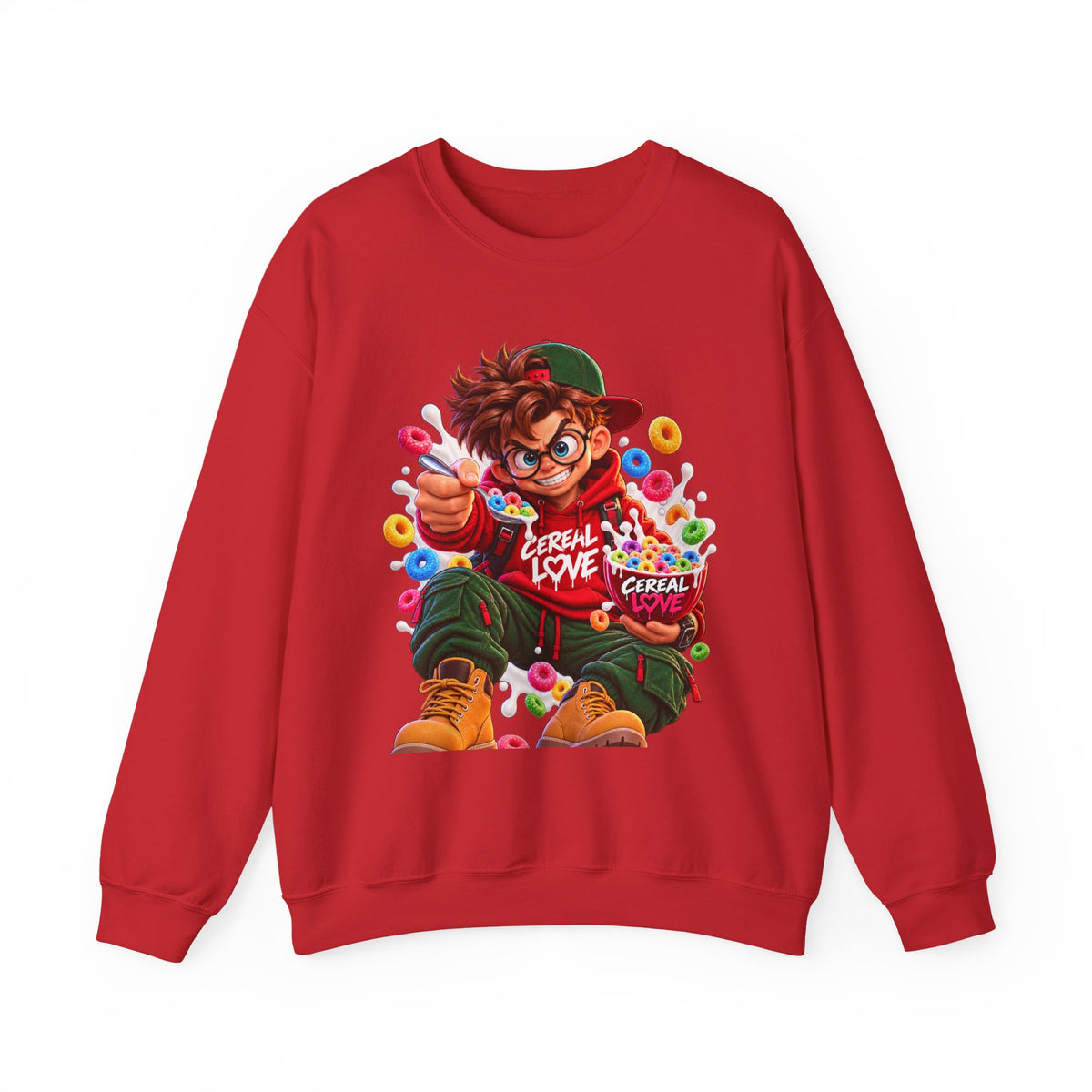 Nice Nasties : Cereal Love Crewneck Sweatshirt