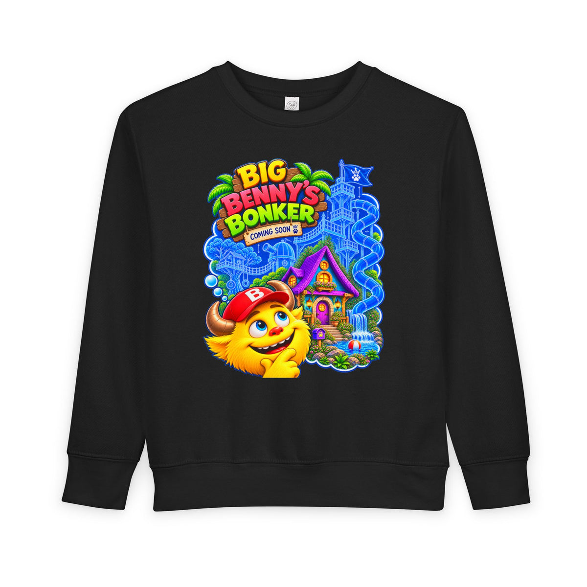 No Boolying: Toddler Big Benny’s Bonker Sweatshirt