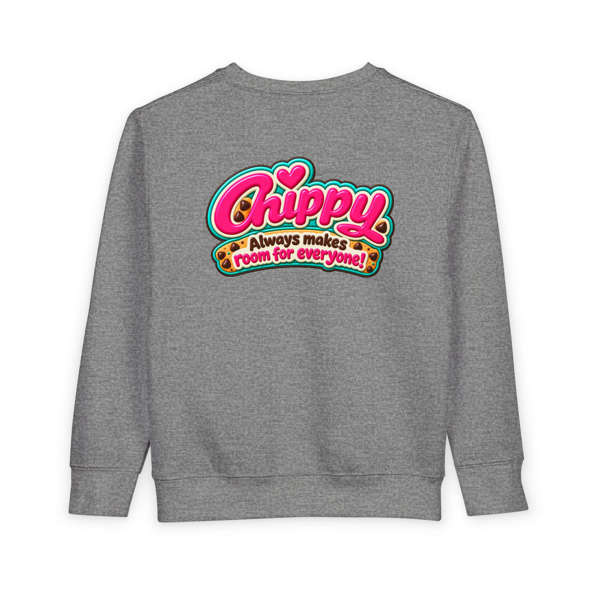 No Boolying: Chippy — The Include-Everybody Cookie Toddler Sweatshirt