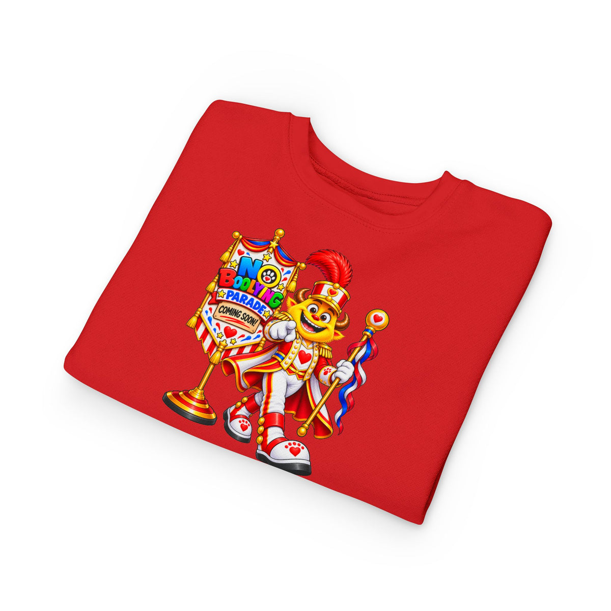 Toddler Sweatshirt — Kindness Parade Mascot Kids Pullover