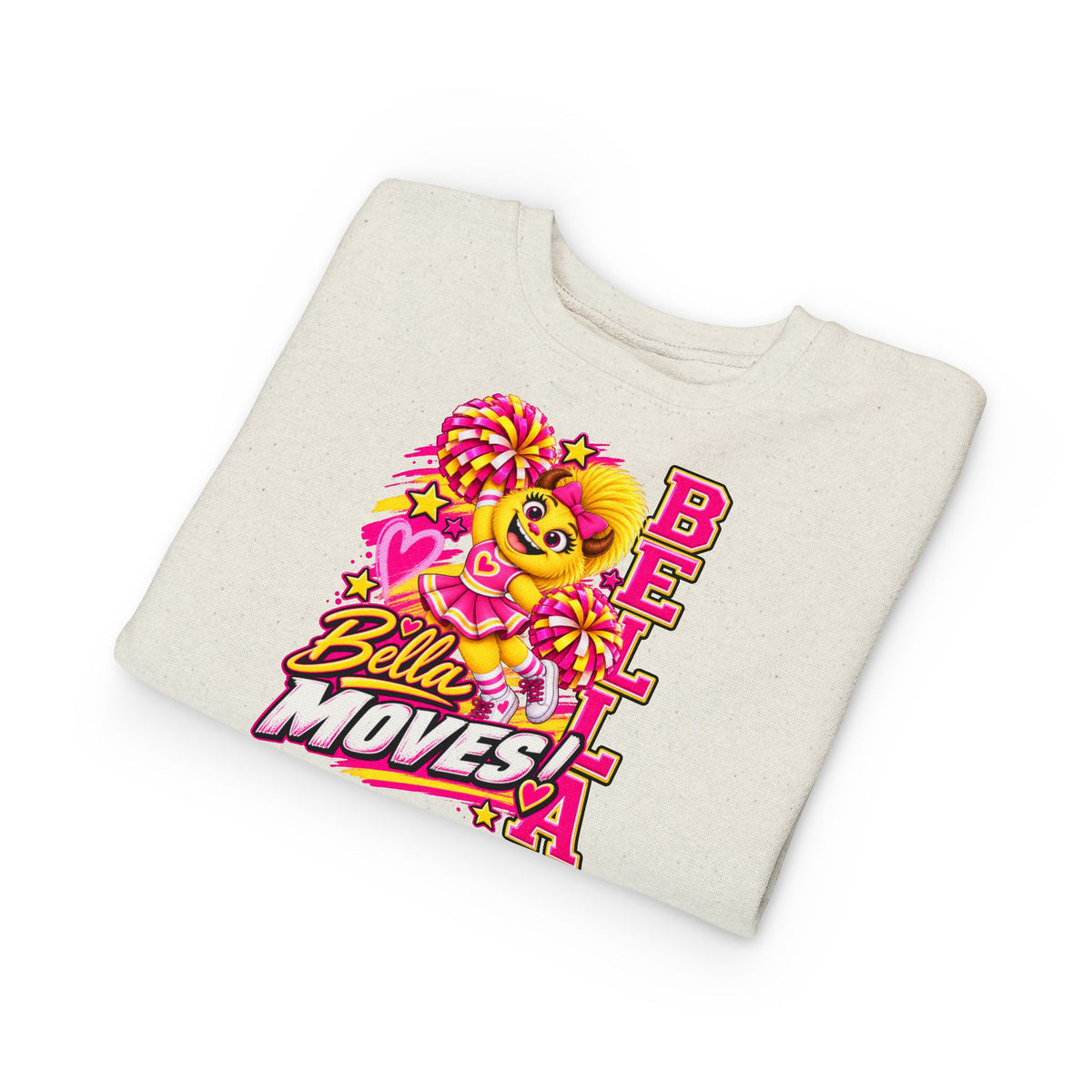 No Boolying: Toddler Bella Moves! Cheerleader Sweatshirt