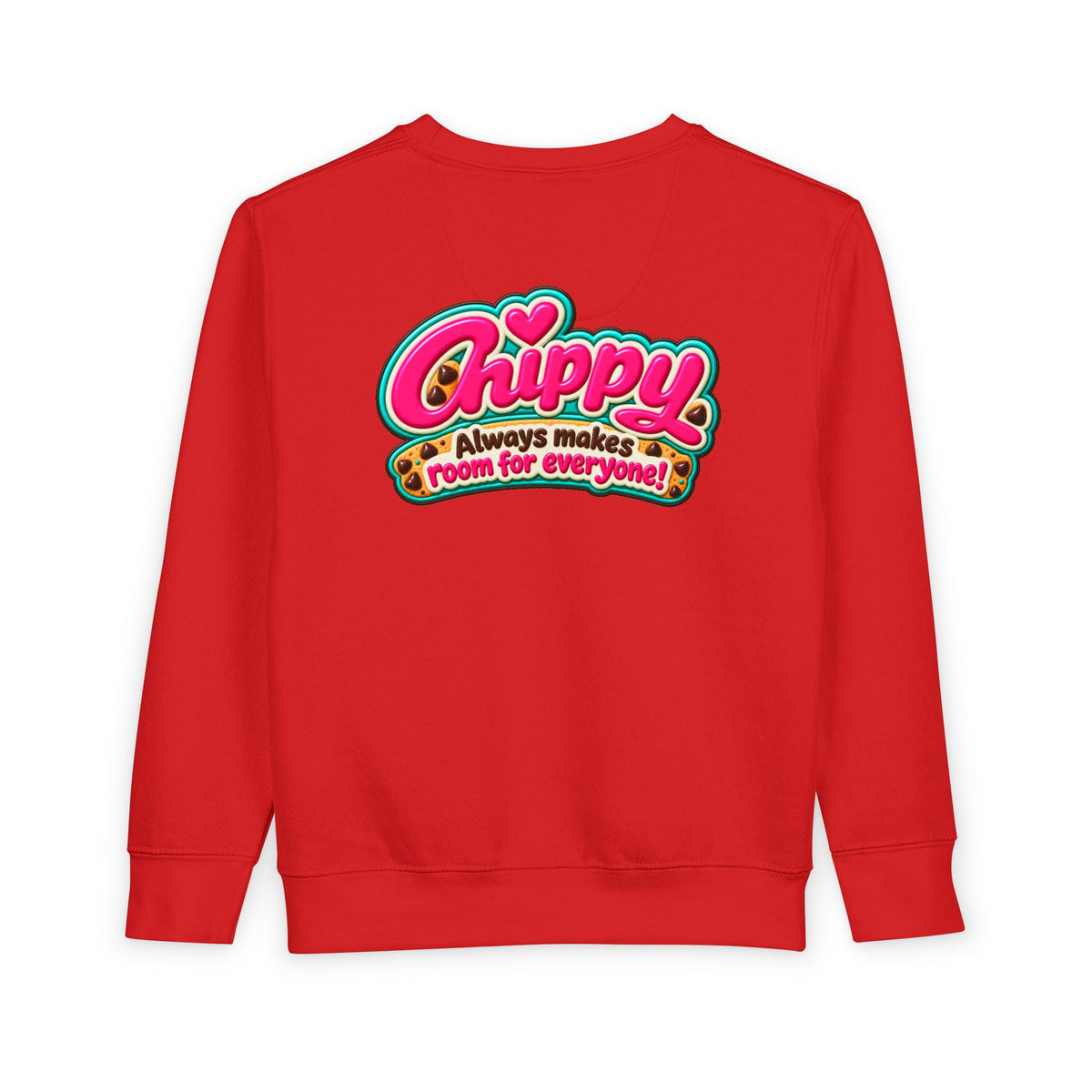 No Boolying: Chippy — The Include-Everybody Cookie Toddler Sweatshirt