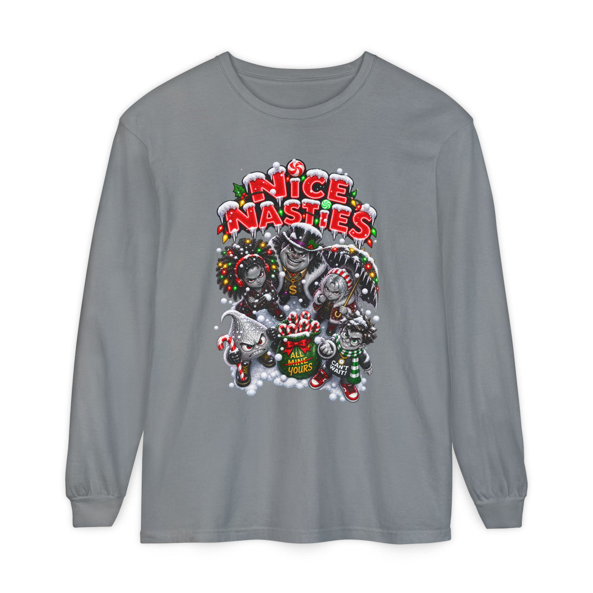 Nice Nasties™ Lookup Holiday Long-Sleeve