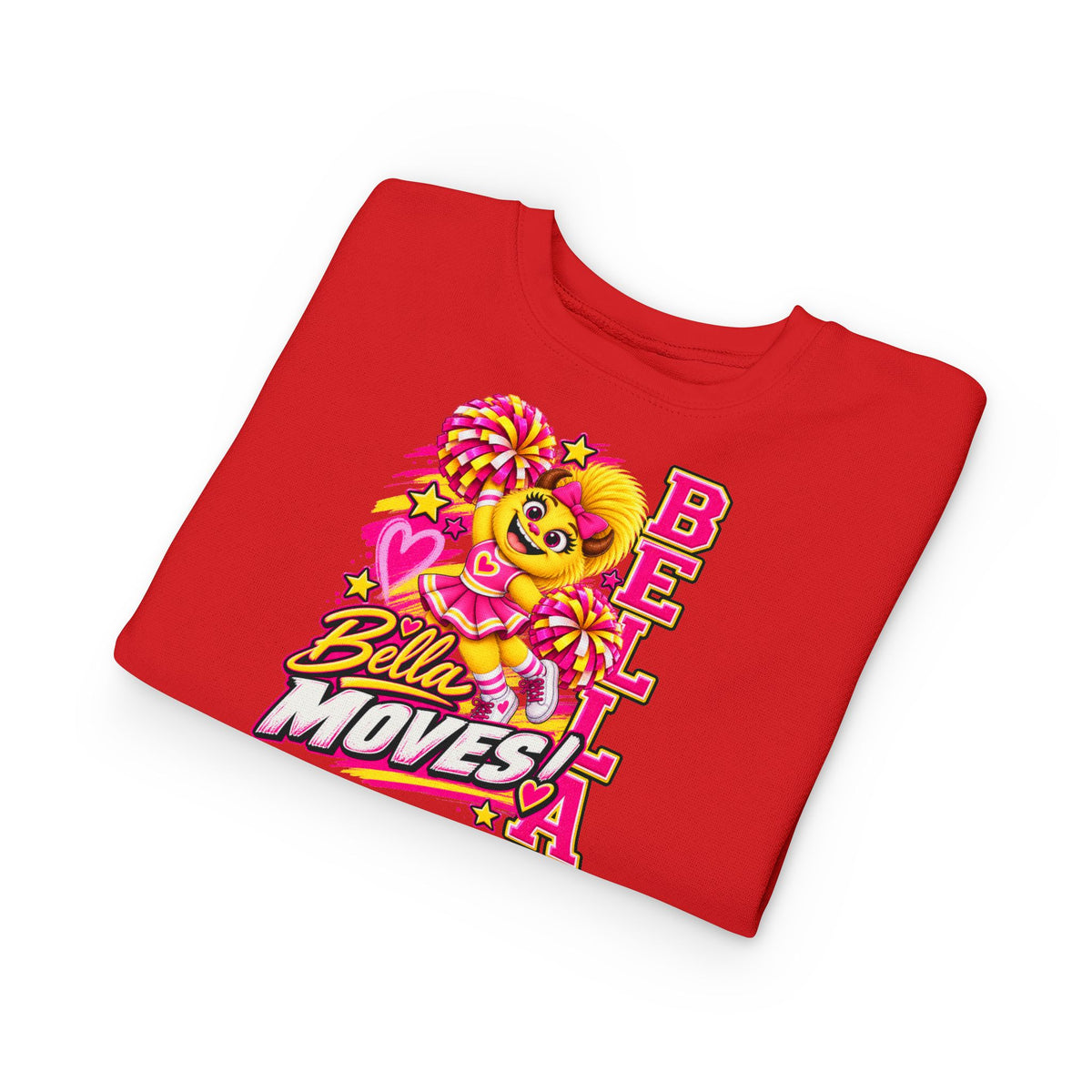 No Boolying: Toddler Bella Moves! Cheerleader Sweatshirt