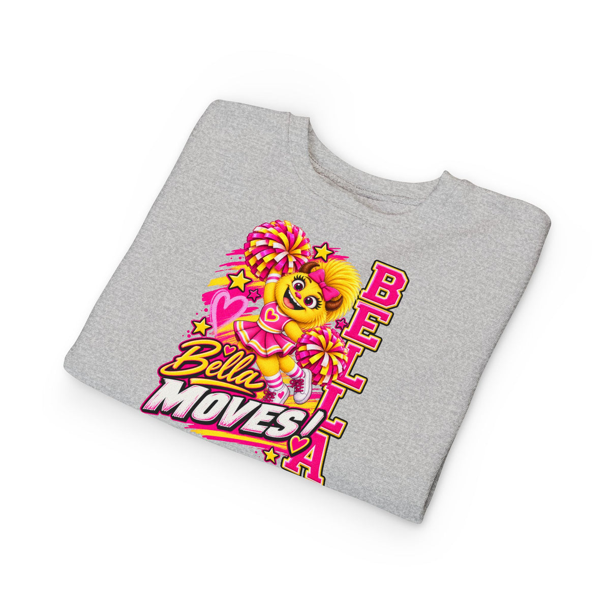 No Boolying: Toddler Bella Moves! Cheerleader Sweatshirt