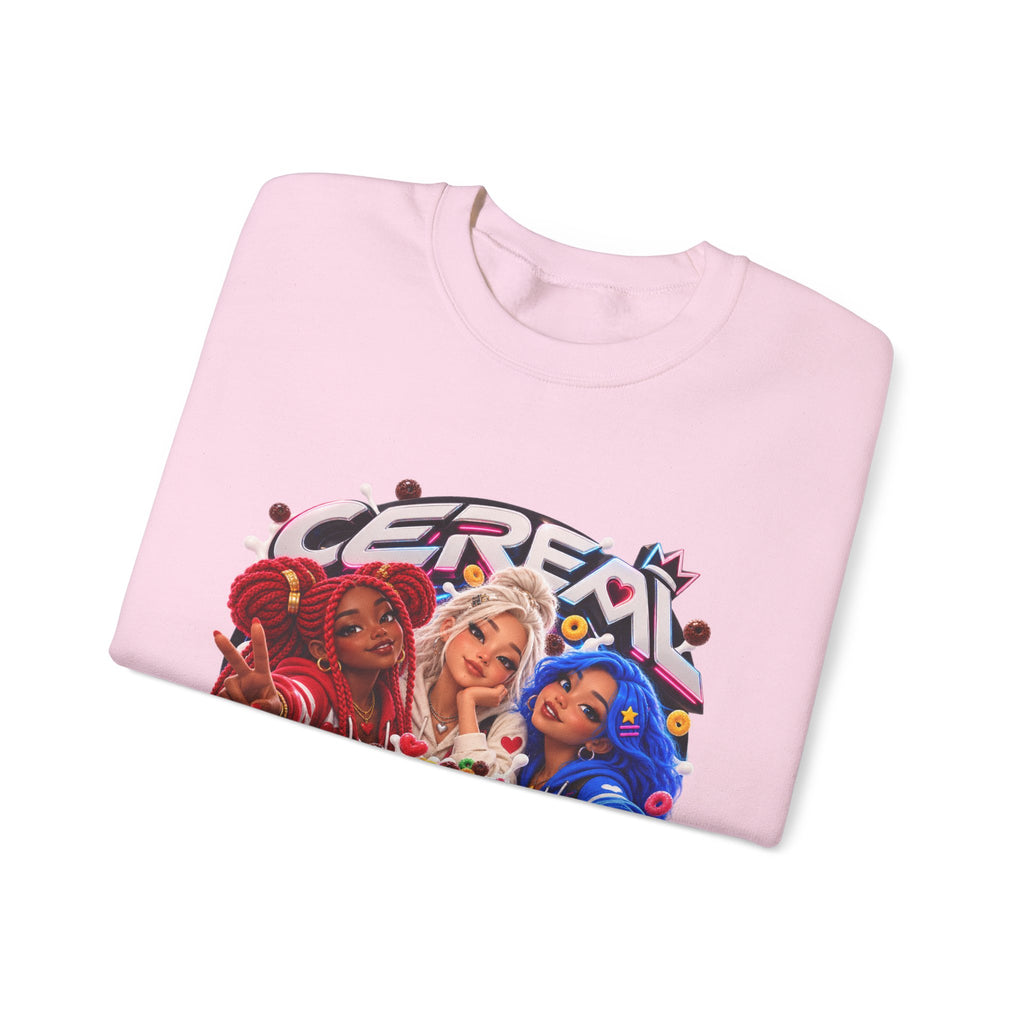 Red, White & Hue: Cereal Love Crewneck Sweatshirt