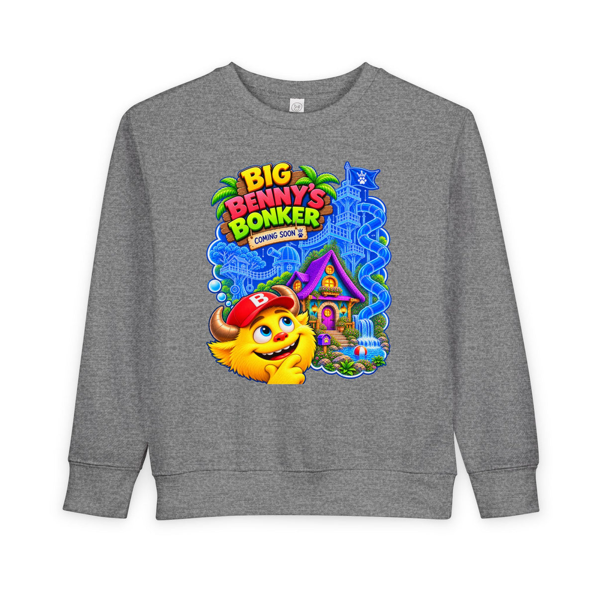 No Boolying: Toddler Big Benny’s Bonker Sweatshirt