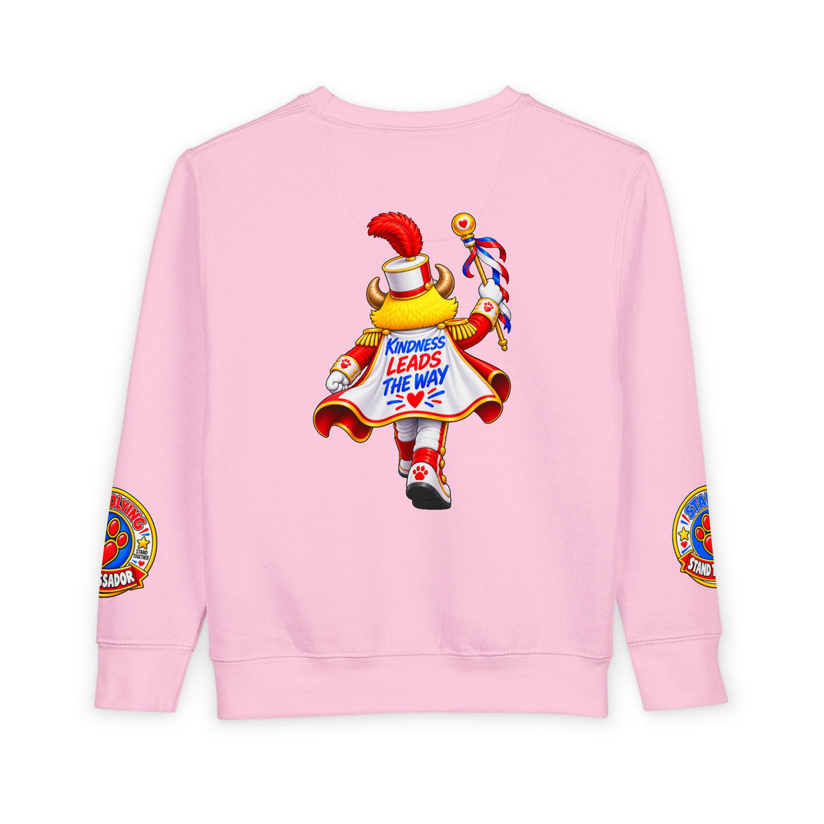 Toddler Sweatshirt — Kindness Parade Mascot Kids Pullover
