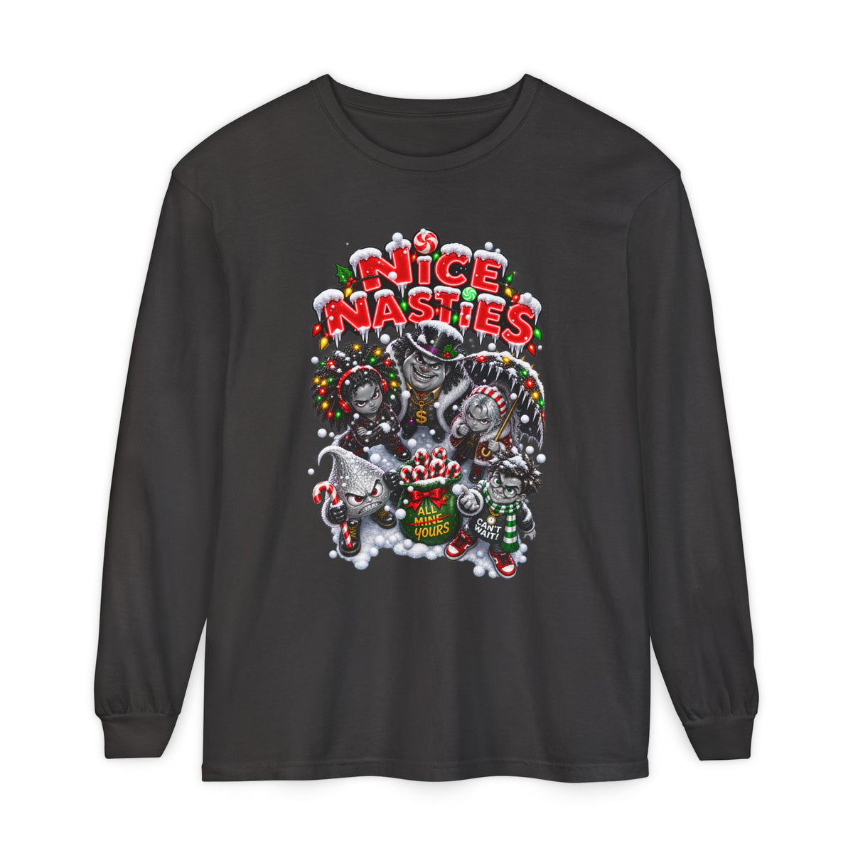 Nice Nasties™ Lookup Holiday Long-Sleeve