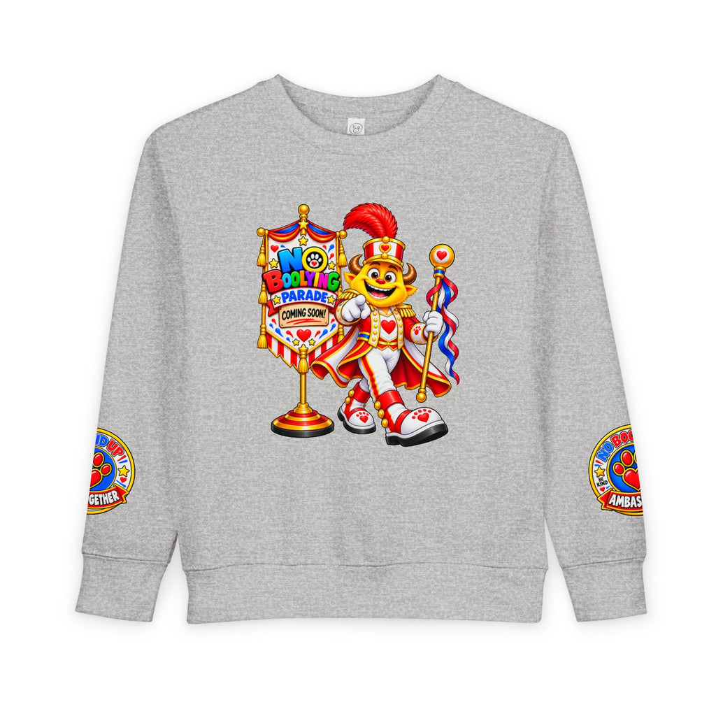 Toddler Sweatshirt — Kindness Parade Mascot Kids Pullover