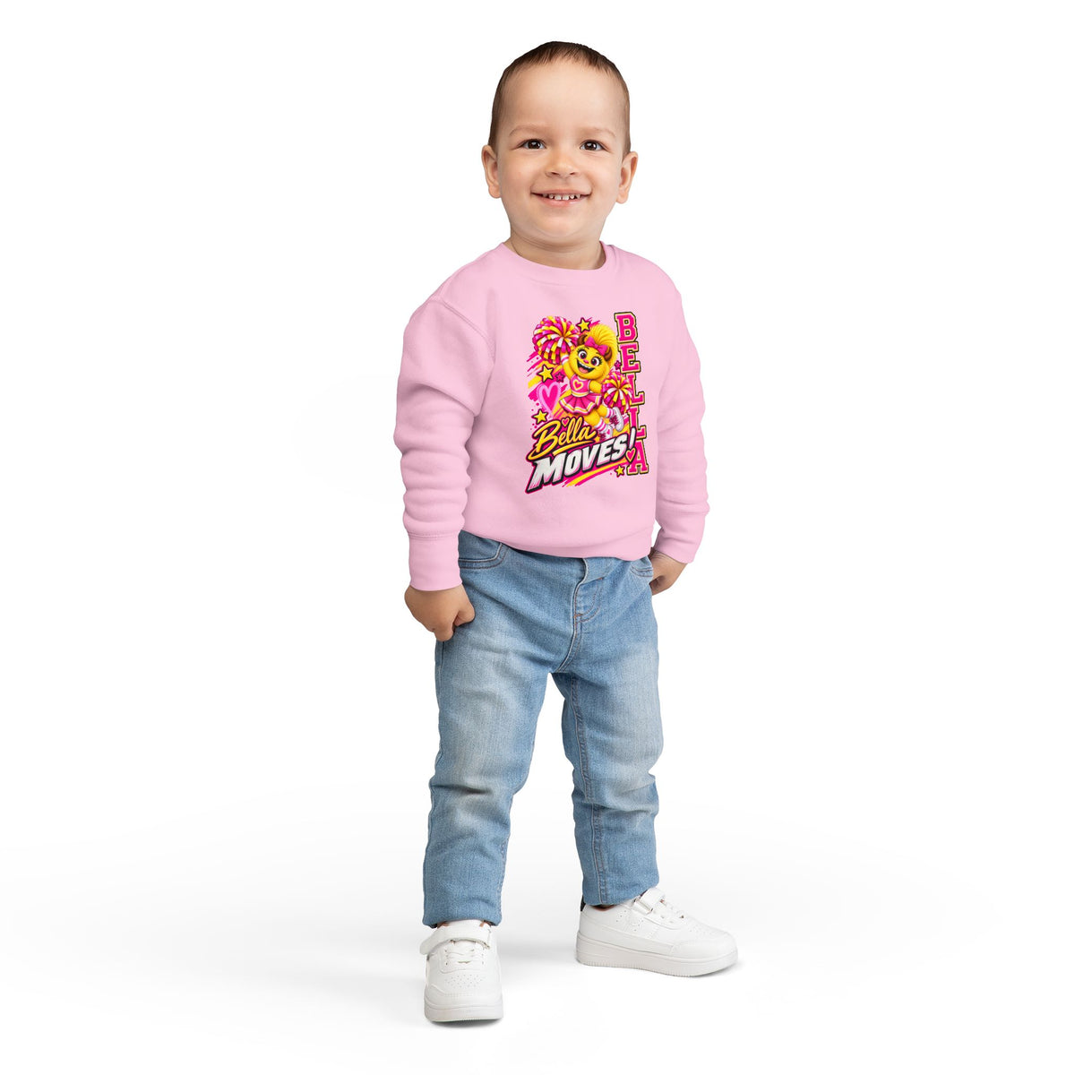 No Boolying: Toddler Bella Moves! Cheerleader Sweatshirt
