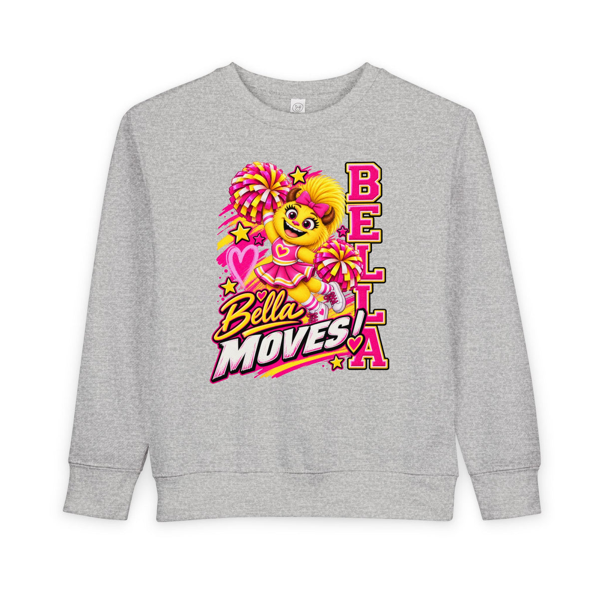 No Boolying: Toddler Bella Moves! Cheerleader Sweatshirt