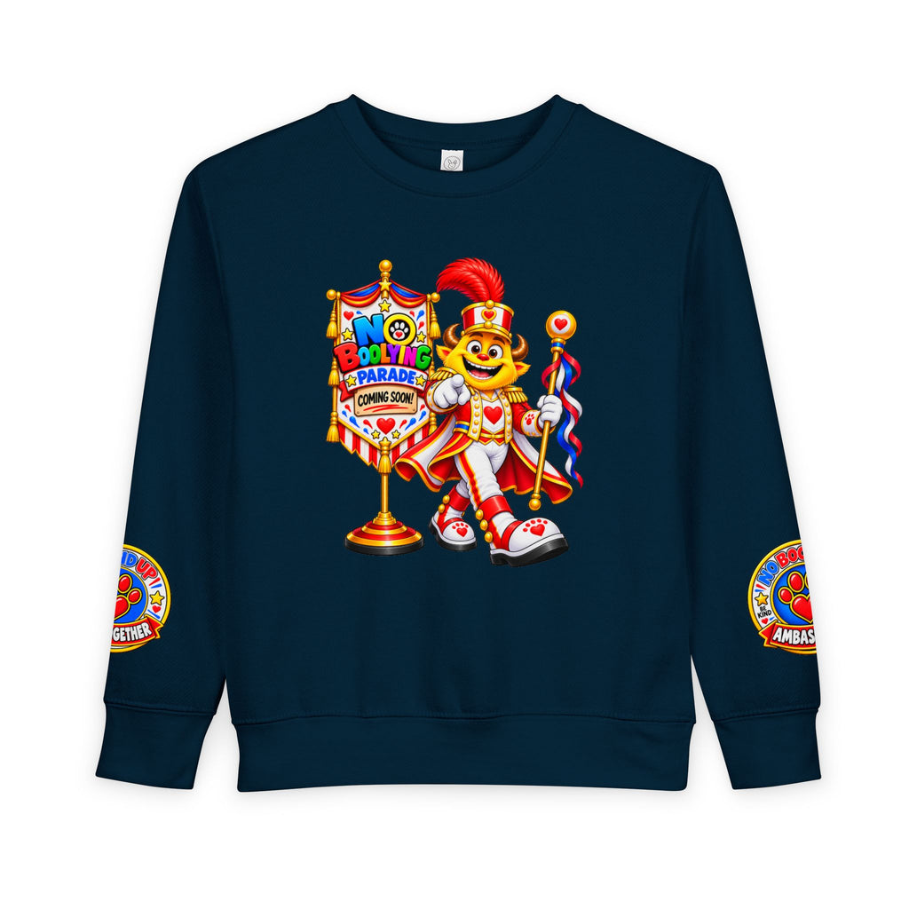 Toddler Sweatshirt — Kindness Parade Mascot Kids Pullover