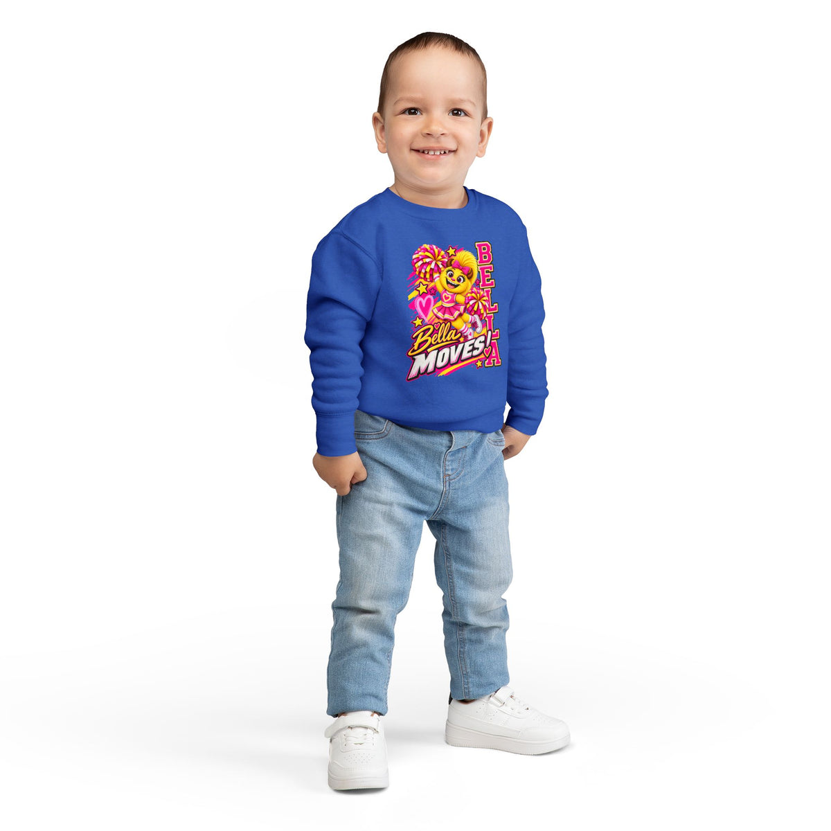 No Boolying: Toddler Bella Moves! Cheerleader Sweatshirt