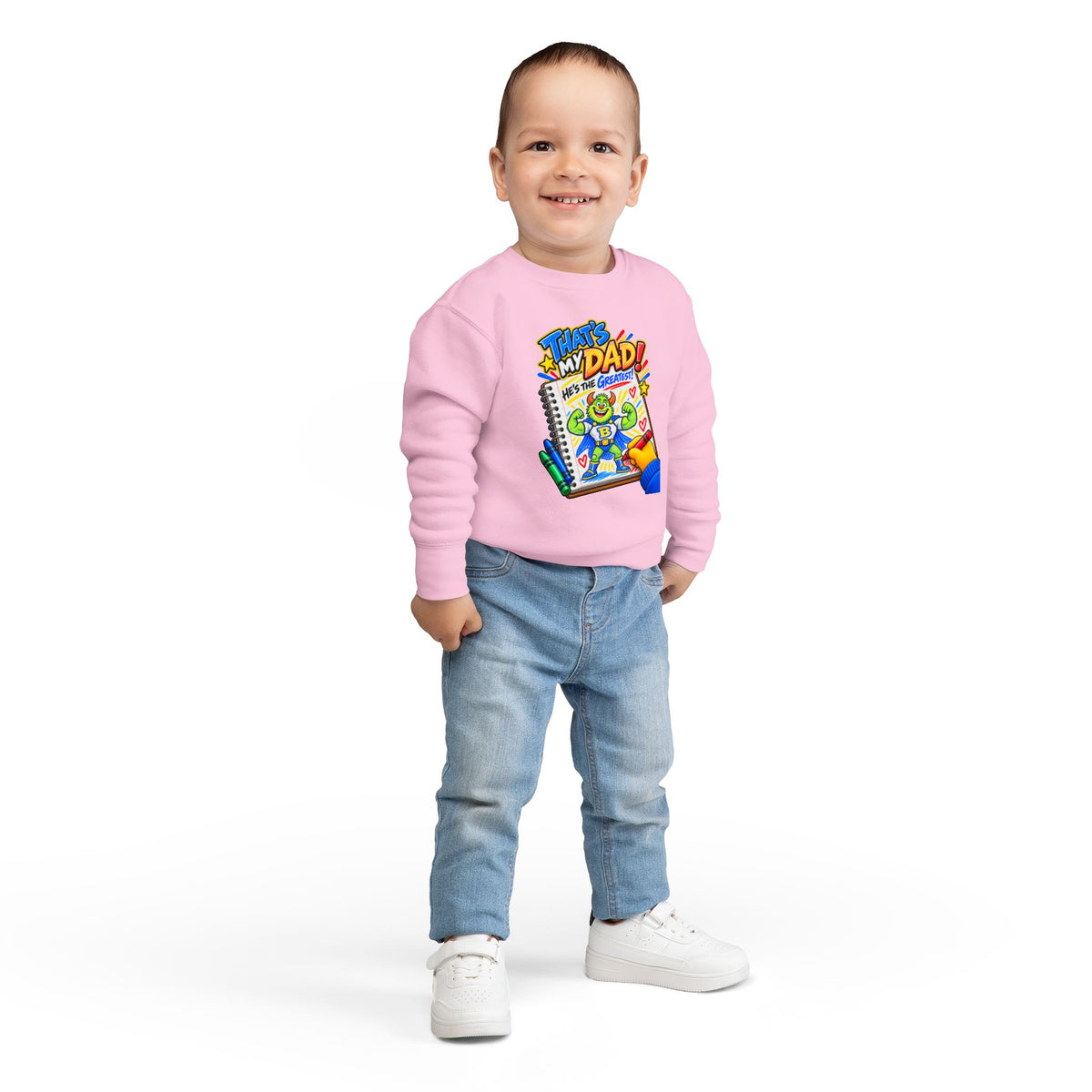 No Boolying: That’s My Dad! Toddler Sweatshirt
