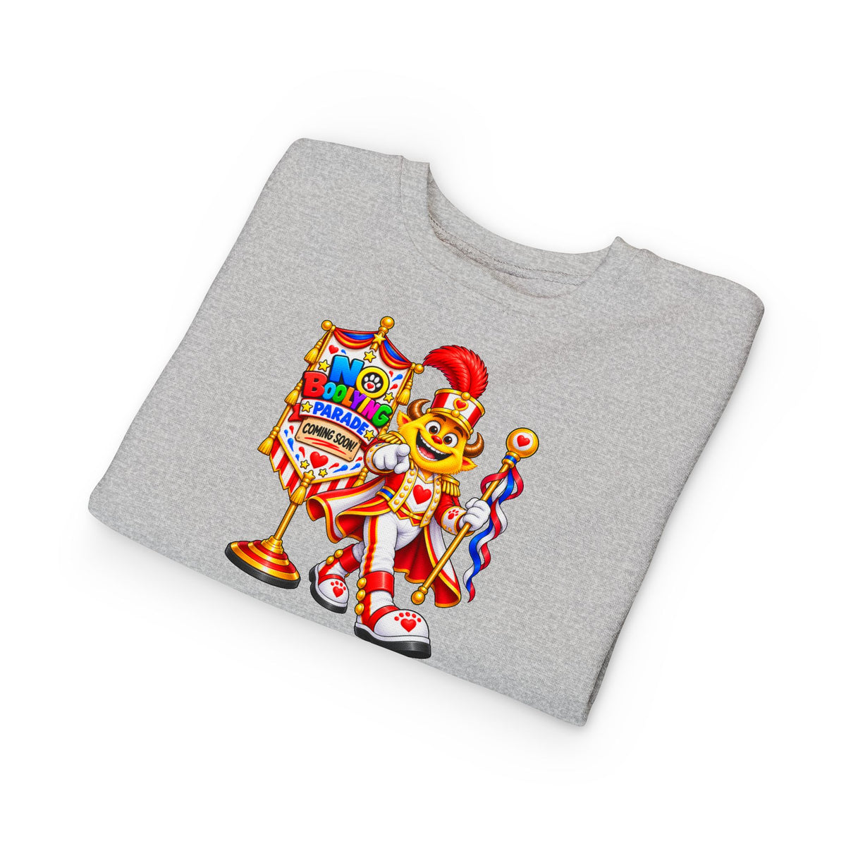 Toddler Sweatshirt — Kindness Parade Mascot Kids Pullover
