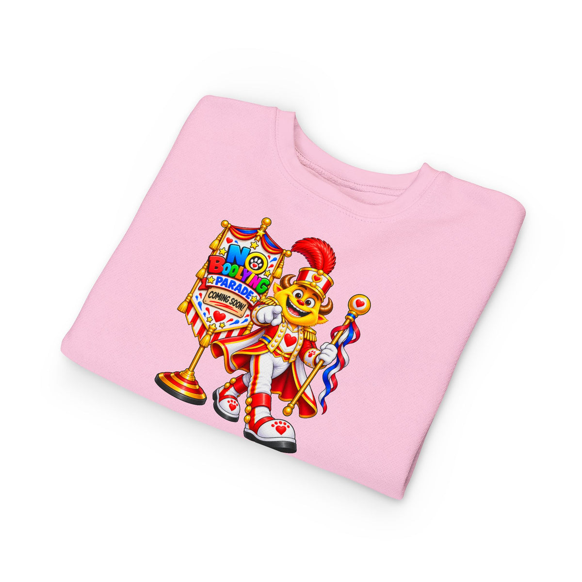 Toddler Sweatshirt — Kindness Parade Mascot Kids Pullover