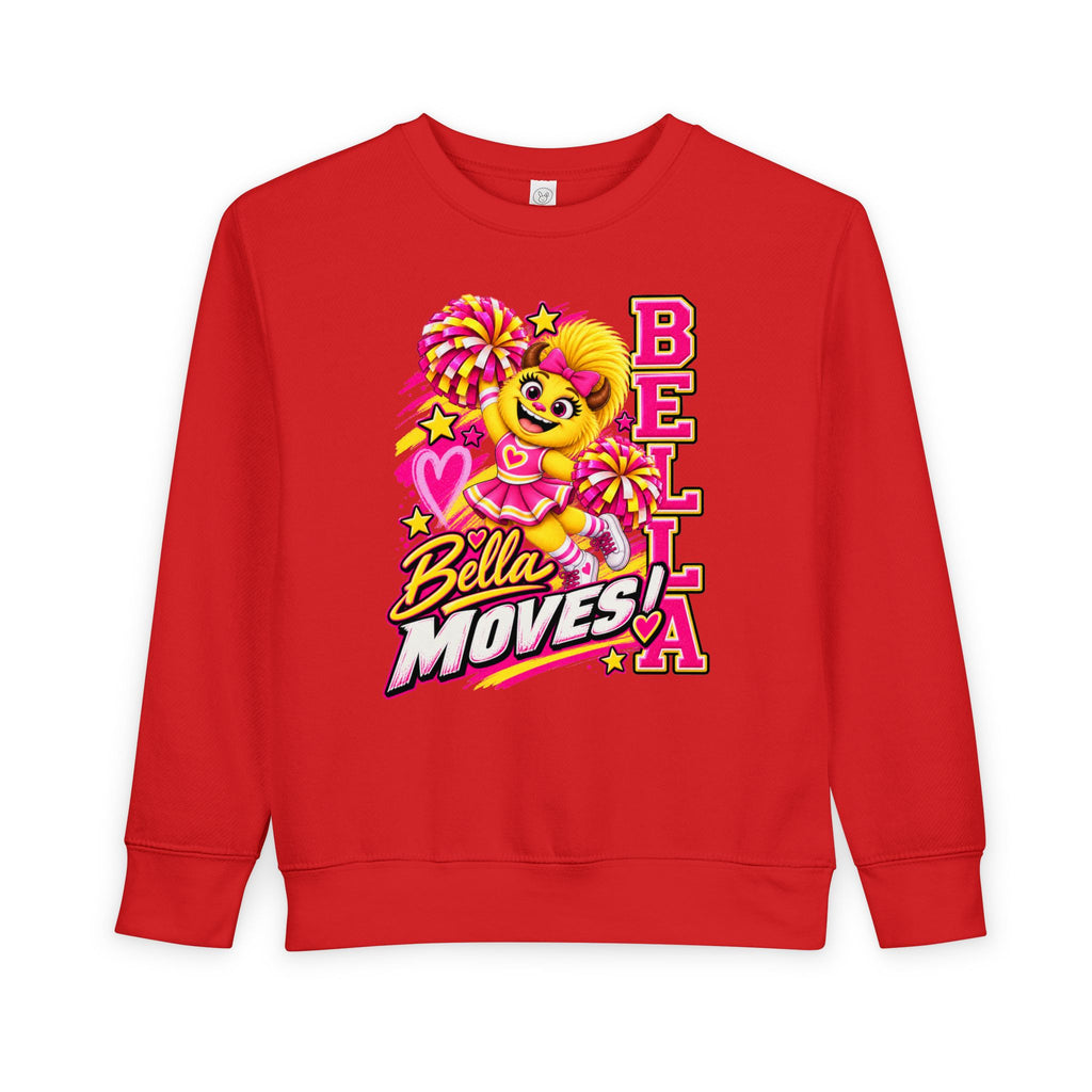No Boolying: Toddler Bella Moves! Cheerleader Sweatshirt