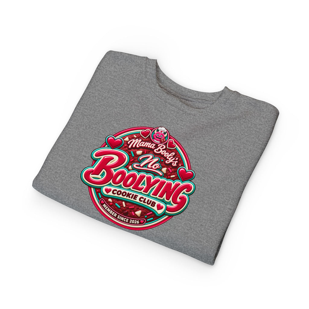 No Boolying: Velvy Cookie Club Toddler Sweatshir t
